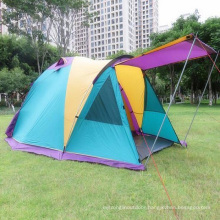 Outdoor Camping Breathable Waterproof Canopy 3-4 People Double Tent